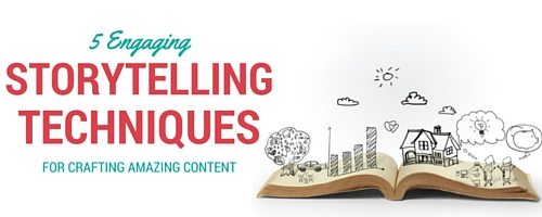 5 storytelling techniques title