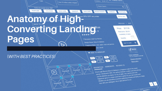 anatomy of a landing page