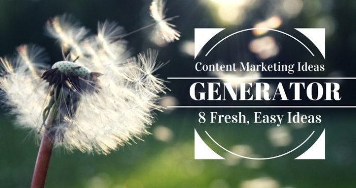 content ideas generator - feature