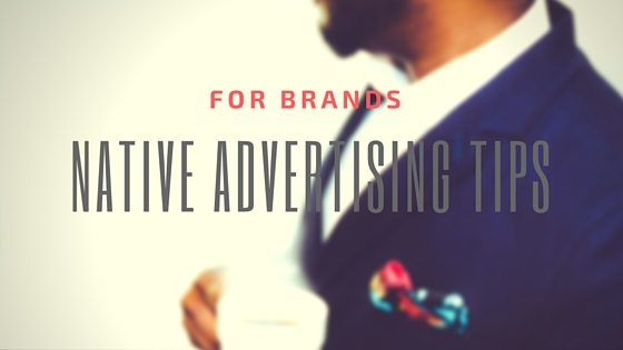 native advertising tips brands title