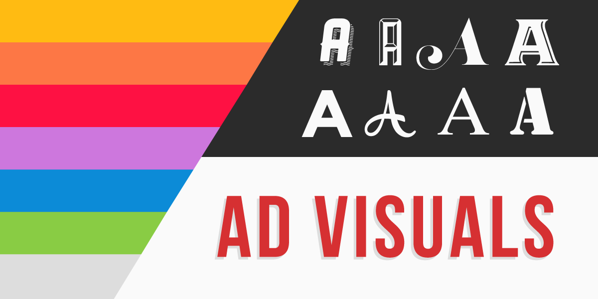 ad visuals, visuals in advertising, visual advertising